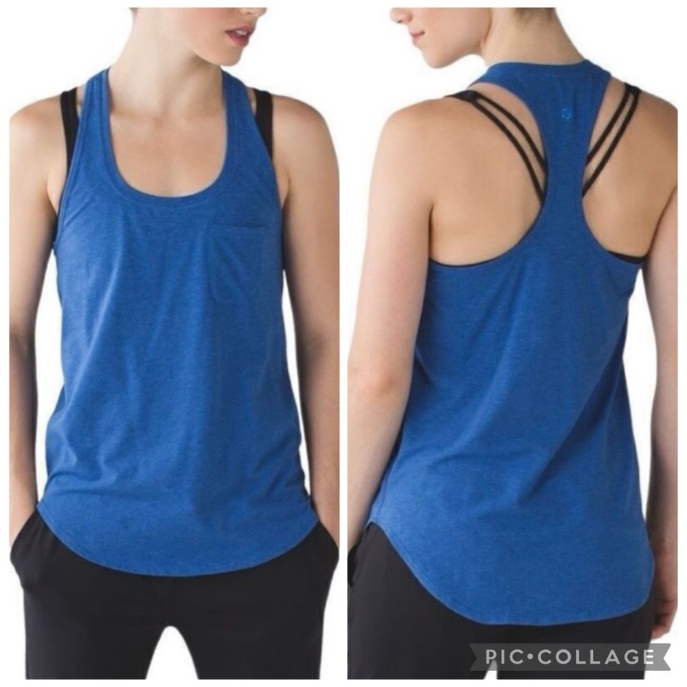 Lululemon Yogi Racerback Tank Top Size 8